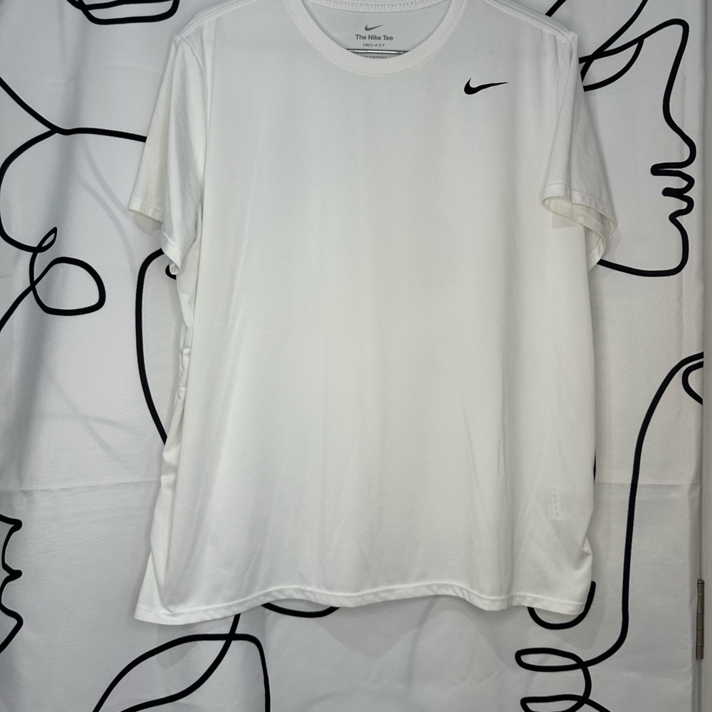 Nike Women's Dri-Fit Classic White Short Sleeve Tee